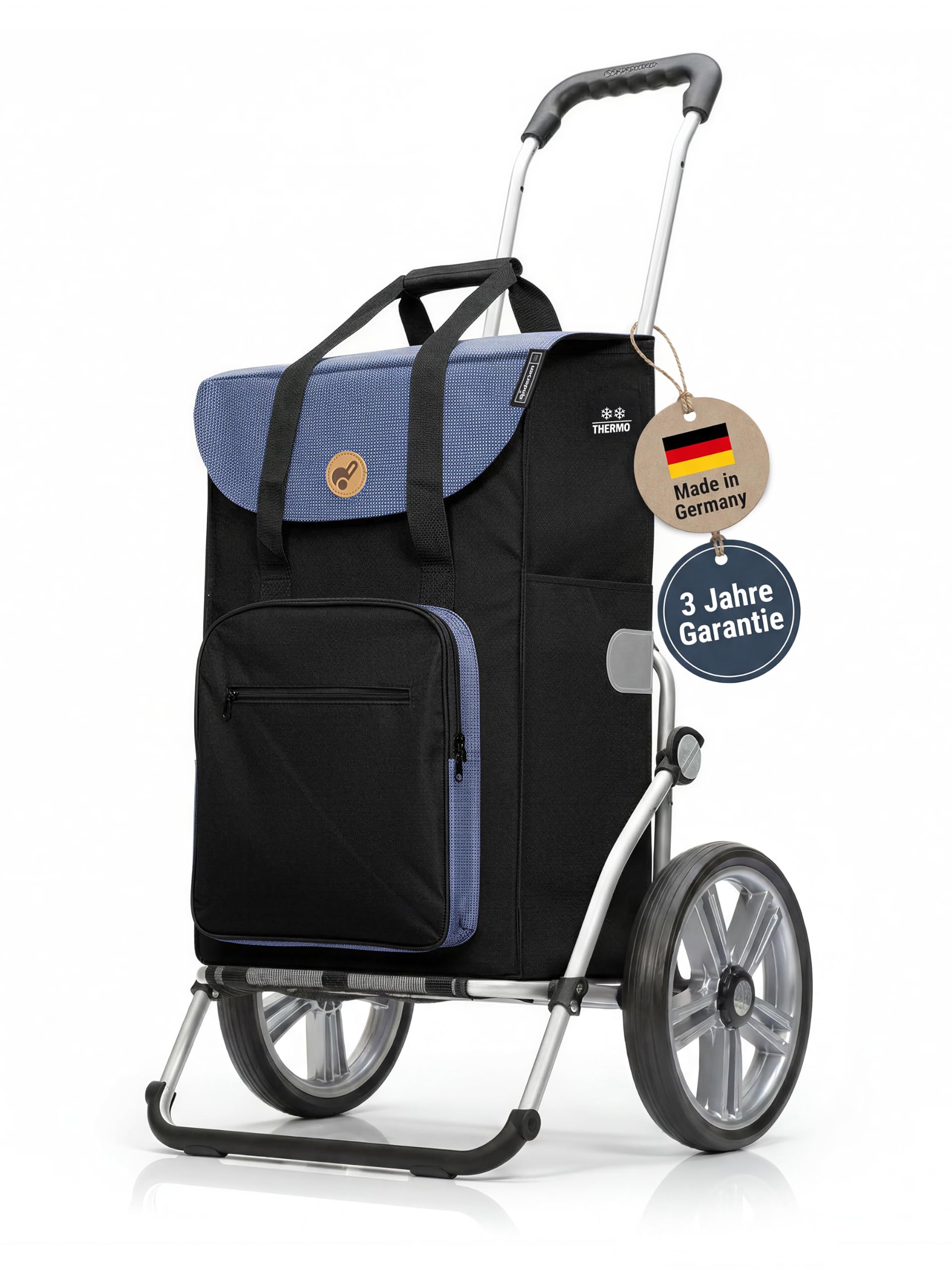Andersen Einkaufstrolley - klappbar - 45 Liter - mit Kühlfach