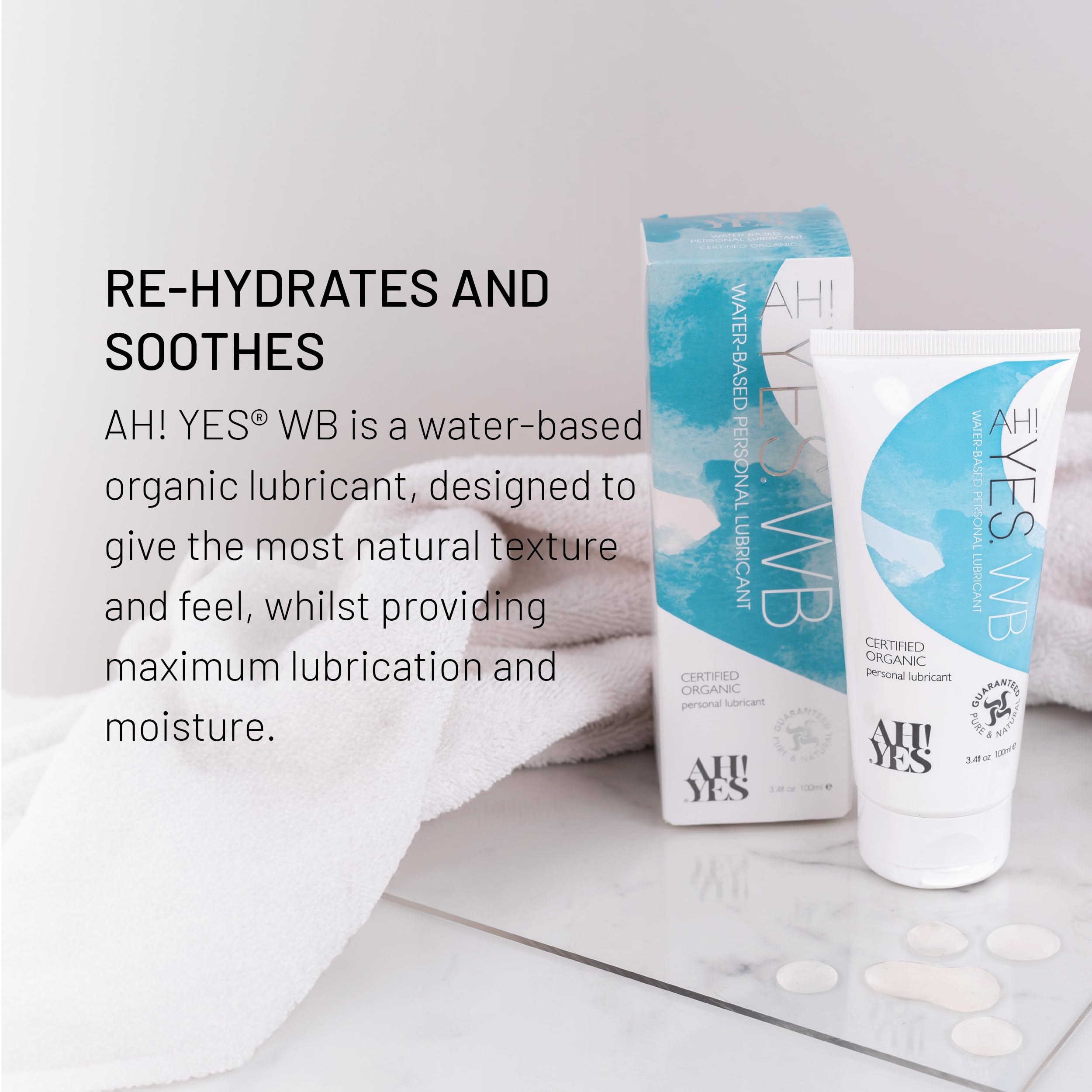 yes organic water-based lubricant Amazon.com: AH! YES® WB Water-Based Lubricant | Intensely Hydrating Water-Based  Lube | Certified Organic | Made Without Hormones or Glycerine