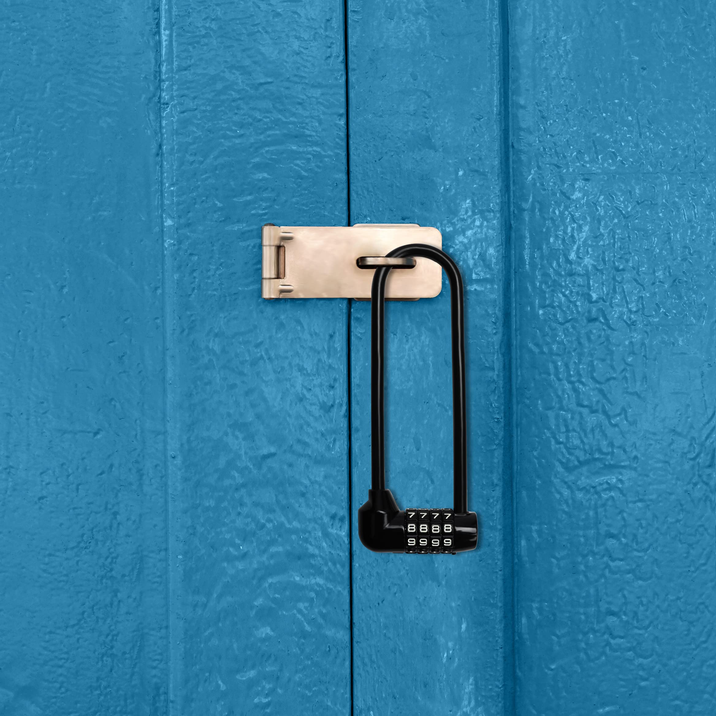 Buy Kurtzy 4 Digit Combination Padlock 160mm Heavy Duty Lock Easy