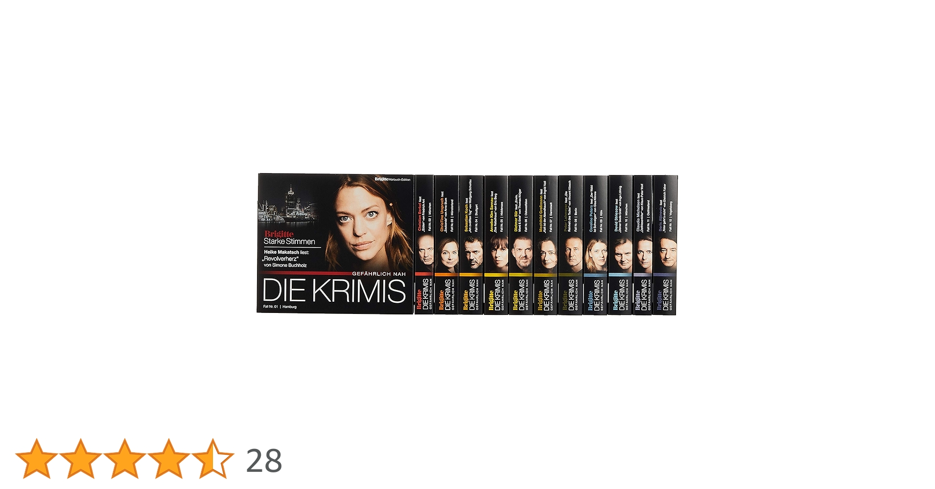 Brigitte Starke Stimmen. Die Krimis 12冊 Amazon.com: Am zwölften Tag: BRIGITTE Hörbuch-Edition