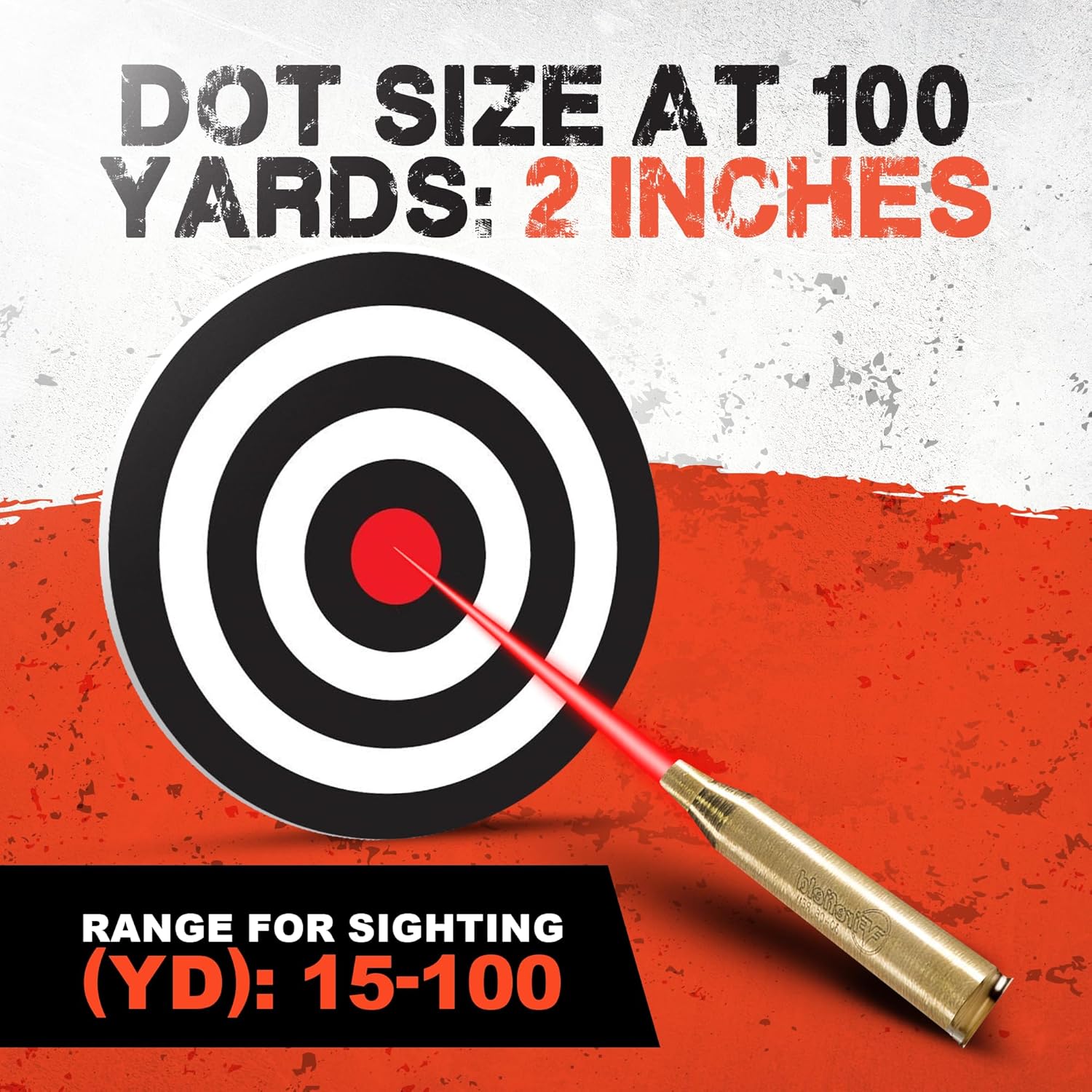 Firefield 30-06 in-Chamber Brass Boresight with Red Laser