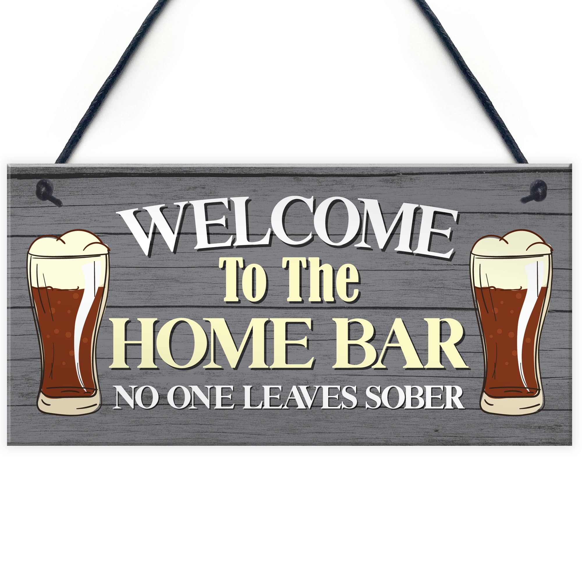 Red Ocean Funny HOME BAR Signs And Plaques Novelty Bar Sign Garden Sign Home Decor Man Cave Plaque Alcohol Beer Gift