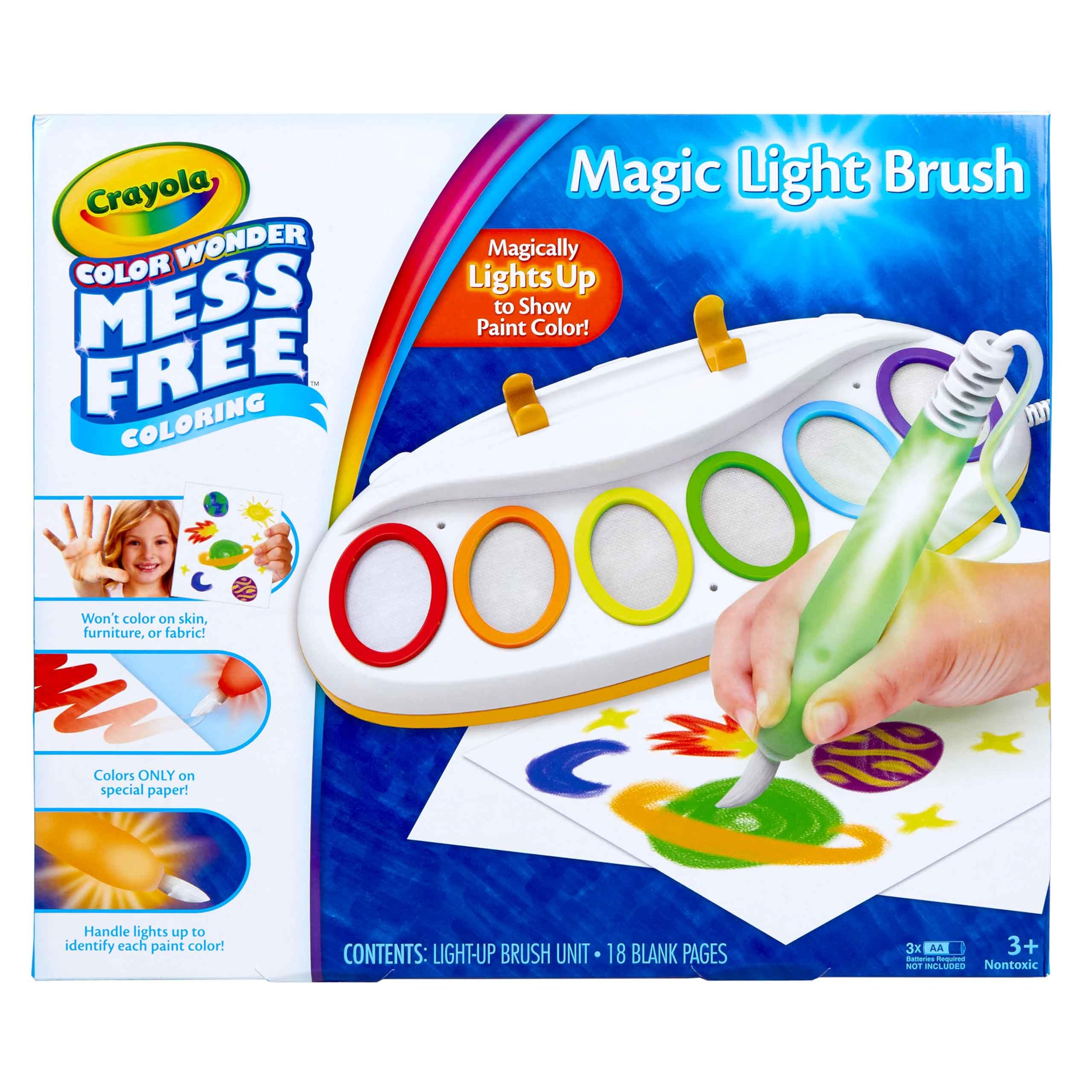 CRAYOLA COLOR WONDER MAGIC LIGHT BRUSH