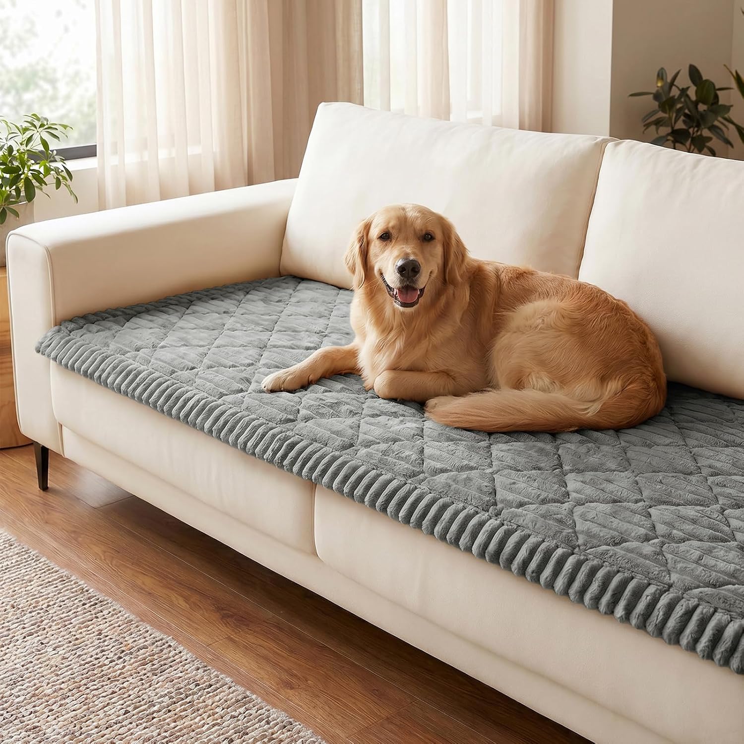 Couch Cover for Dogs Washable Dog Couch Cover Cat Scratch Couch Protector