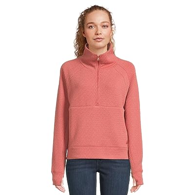 L.L.Bean Ridgeknit Half Zipper Pullover Women