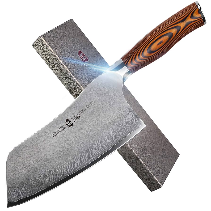 Amazon.co.jp: TUO カトラリー 大包丁 - 日本製 AUS-10 67層