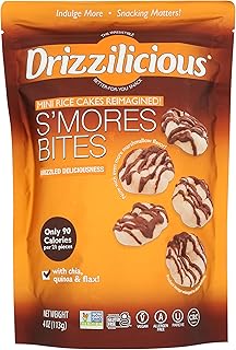 Drizzilicious S'more's Bites Mini Rice Cakes, 4 OZ