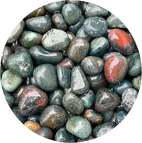 Miniatura 202 de GAF TREASURES Piedras pulidas de ojo de tigre de 1/2 libra, piedra preciosa natural pulida, cristales curativos de ojo de tigre (ojo de tigre)