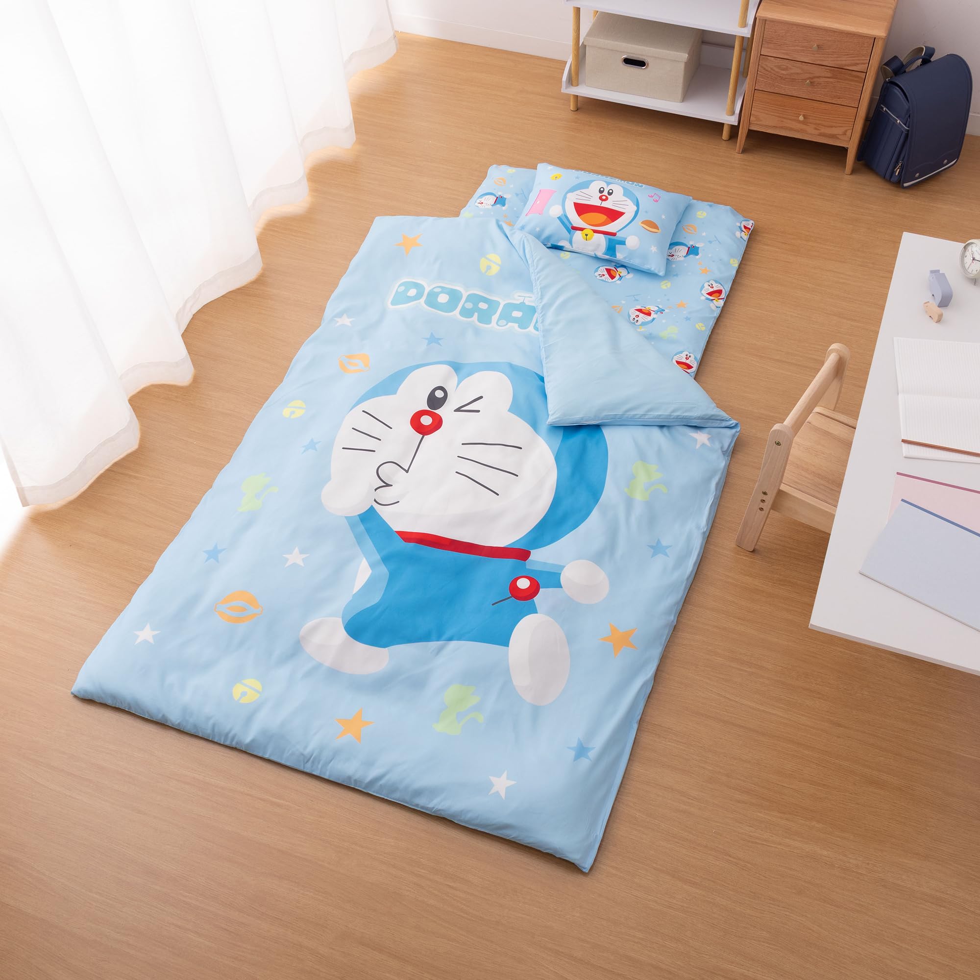 Amazon｜MORIPiLO ドラえもん 枕カバー (柔らかピーチスキン) ジュニア