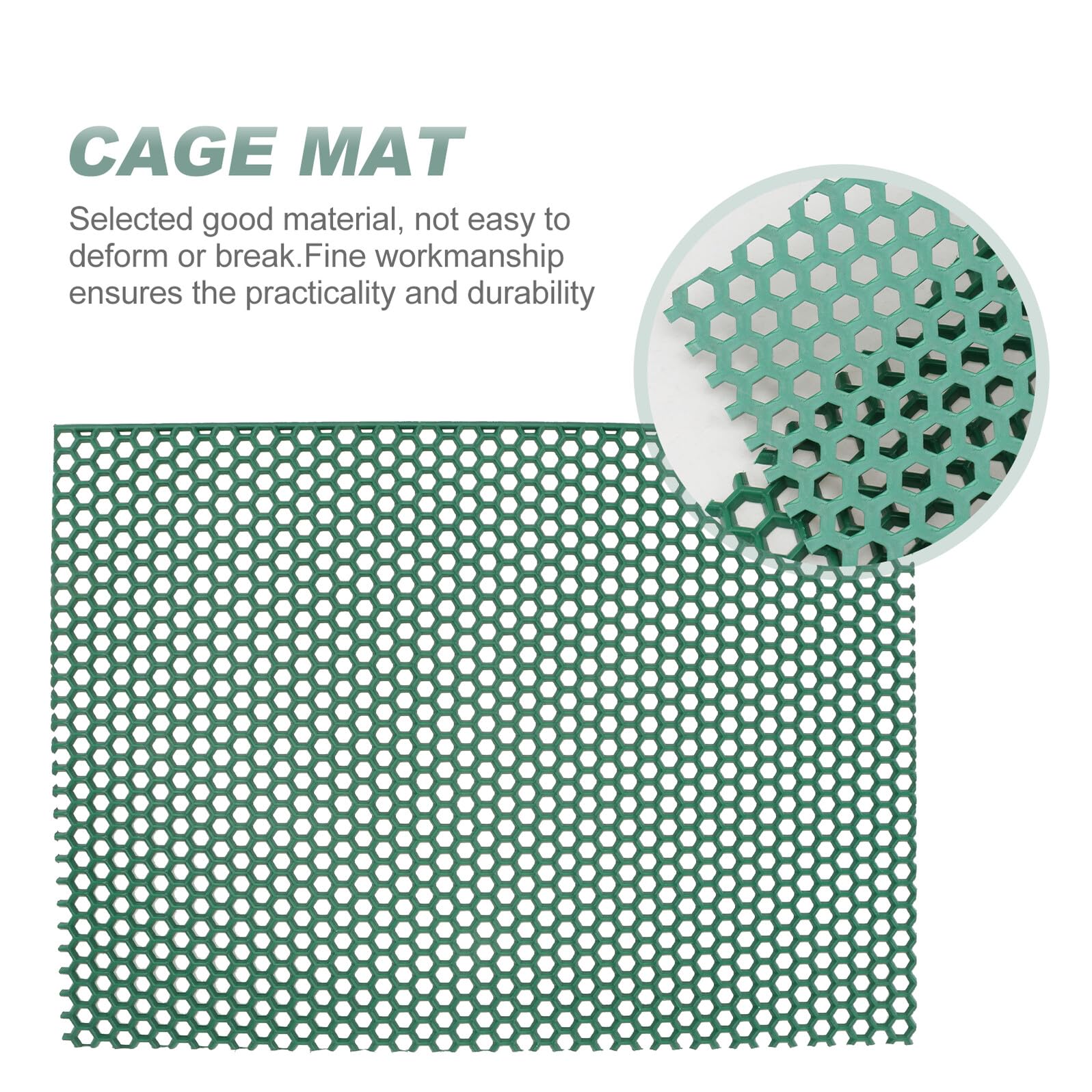 Beaupretty Tapis De Cage pour Chien 17.72X11.81X0.20In Tapis Isolant Respirant avec Bord Arrondi pour Chenil Hygiénique Et Nettoyage Facile