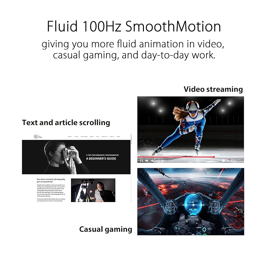 ASUS TUF Gaming VG279Q1A 27” Gaming Monitor, 1080P Full HD