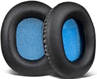 Earpads Replacement for Sennheiser HD6 Mix/HD7 DJ/HD8 DJ Headphones, Ear Pads Cushions with Softer Protein Leather, High-Density Noise Isolation Foam