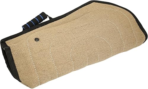 Morezi ProtecciĂłn de entrenamiento para mordeduras de perro, yute resistente duradero, ajuste Pit Bull pastor alemán mastĂn, cachorro pequeño perro Morezi ProtecciĂłn de entrenamiento para mordeduras de perro, yute resistente duradero, ajuste Pit Bull pastor alemán mastĂn, cachorro pequeño perro
