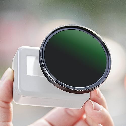 Miniatura 8 de NEEWER Kit de filtro de lente de 2.283in compatible con GoPro Hero 8 7 6 5, juego de filtros polarizadores de densidad neutra, 4 filtros ND