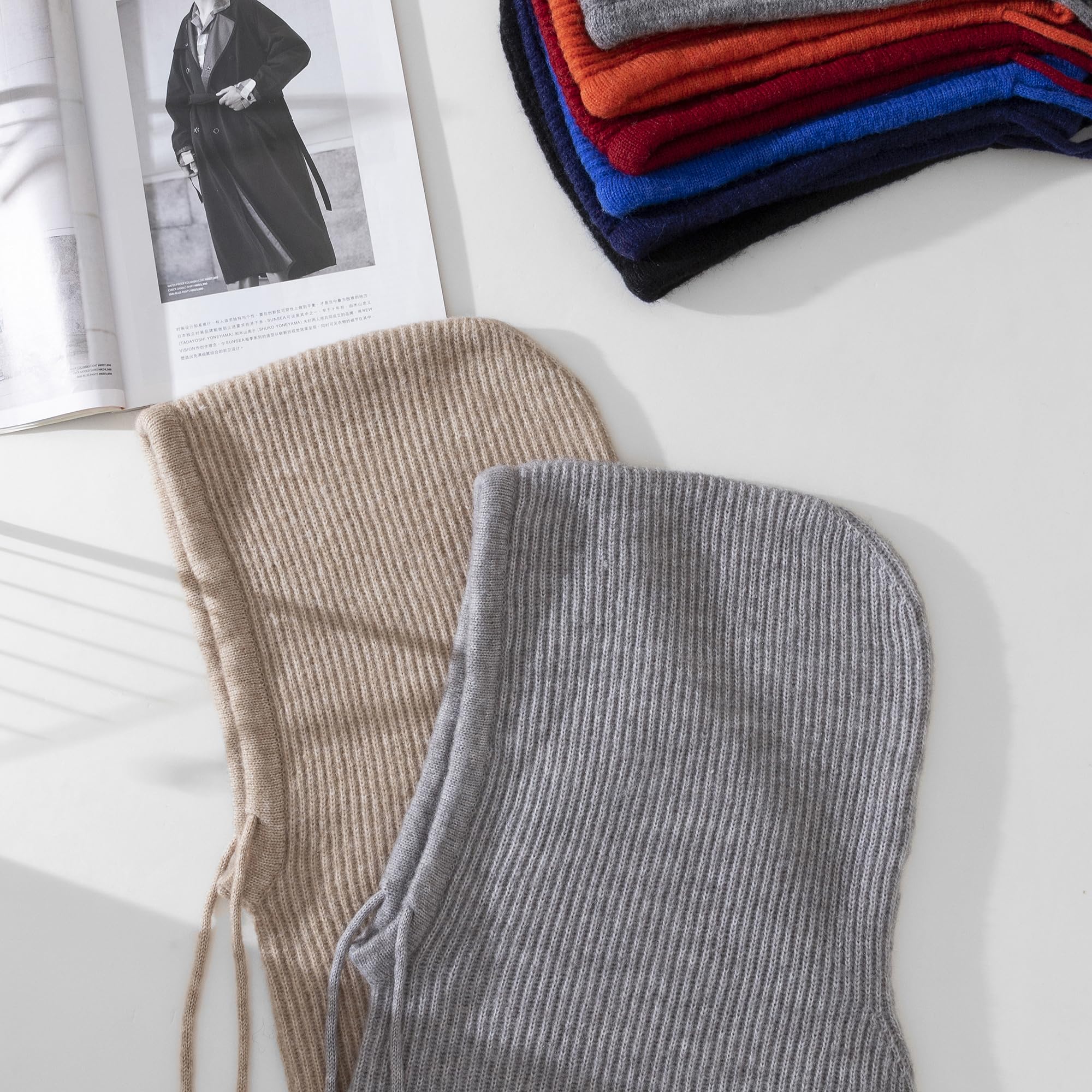 HEYANN Pasamontañas para bicicleta de cara completa, pasamontañas, pasamontañas, pasamontañas, pasamontañas, pasamontañas, pasamontañas, gorro de invierno para mujer, gorro de punto para