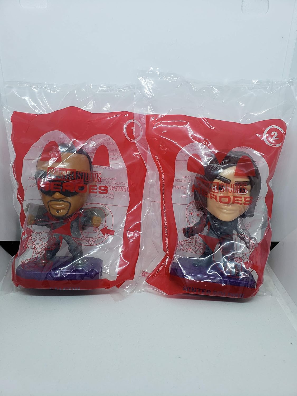 McDonald's Marvel Heroes Avengers Falcon Winter Kuwait Ubuy