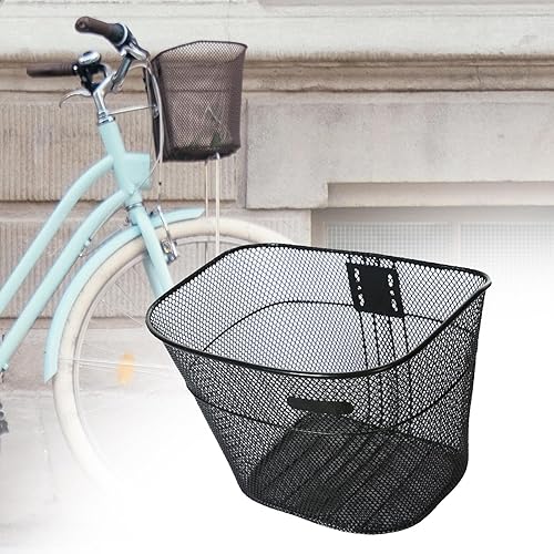 Miniatura 2 de DYNWAVE Cesta de bicicleta para bicicleta, estante de carga desmontable para montar a caballo, cesta de almacenamiento de bicicleta, cesta de