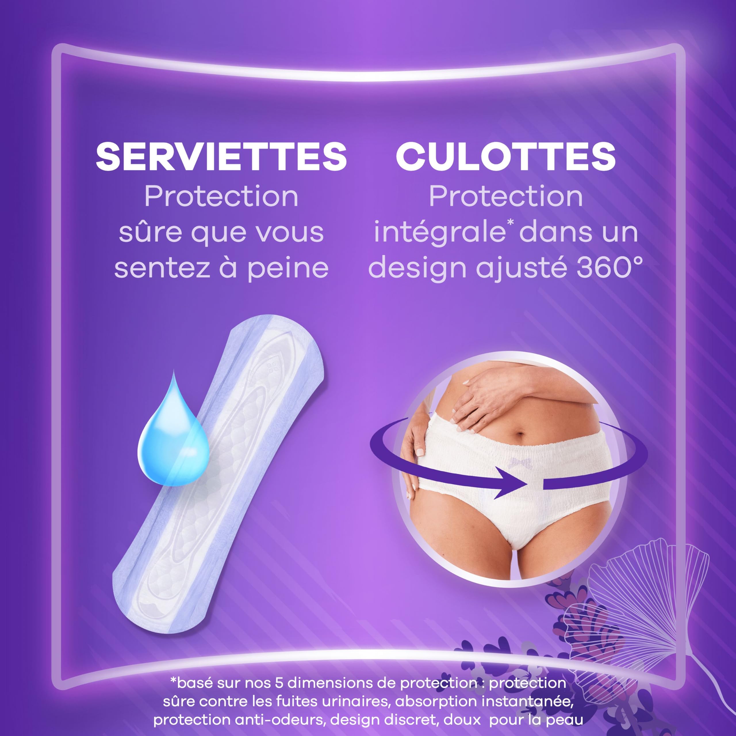 Always Discreet Serviettes Pour Fuites Urinaires Femmes, Maxi Protection, Absorption 7, 48 Serviettes, Extra Sûre, Retiennent Les Odeurs, Pack 1 Mois