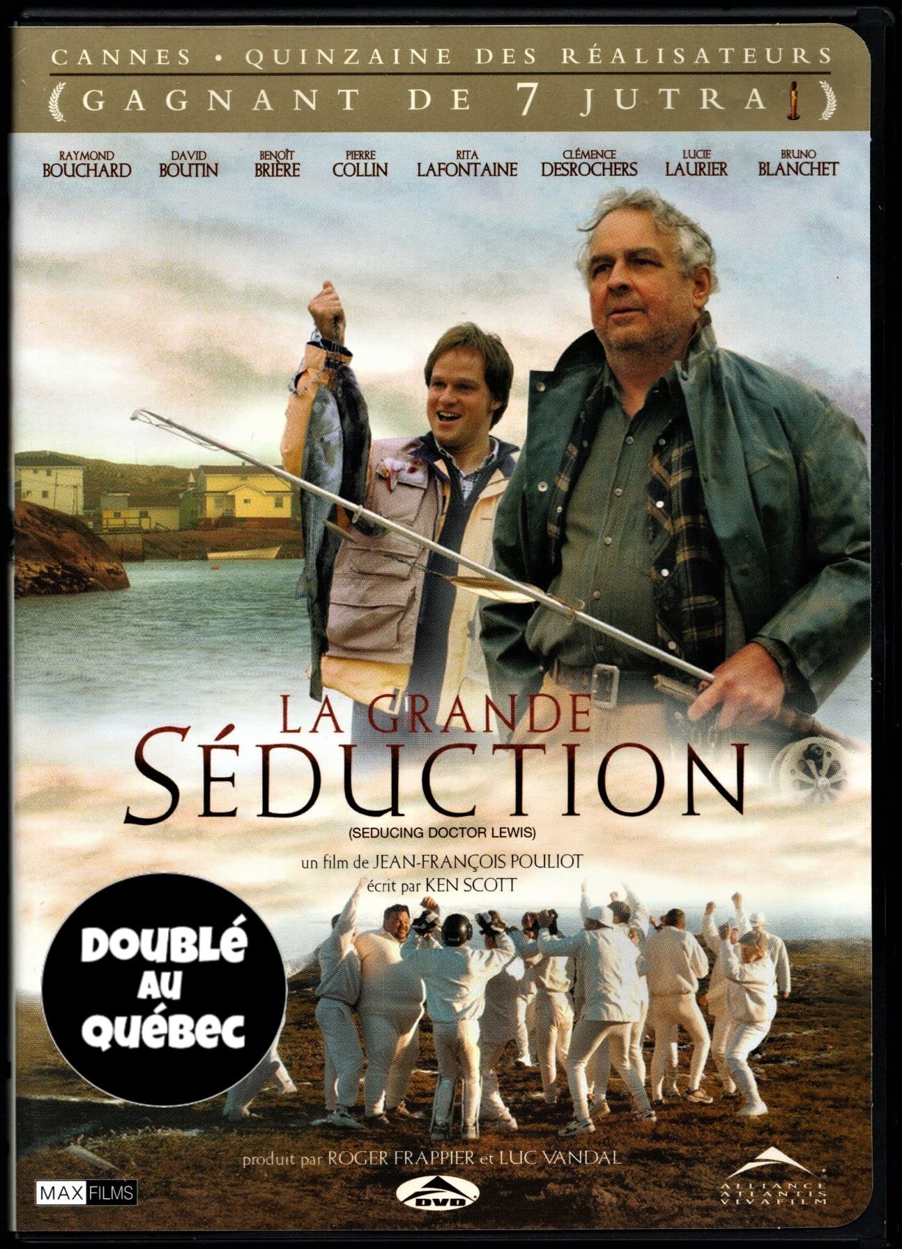 La Grande Seduction - Seducing Doctor Lewis (Original French Version with English Subtitles) 2003 (Widescreen) Régie au Québec (Cover Bilingue) [DVD]