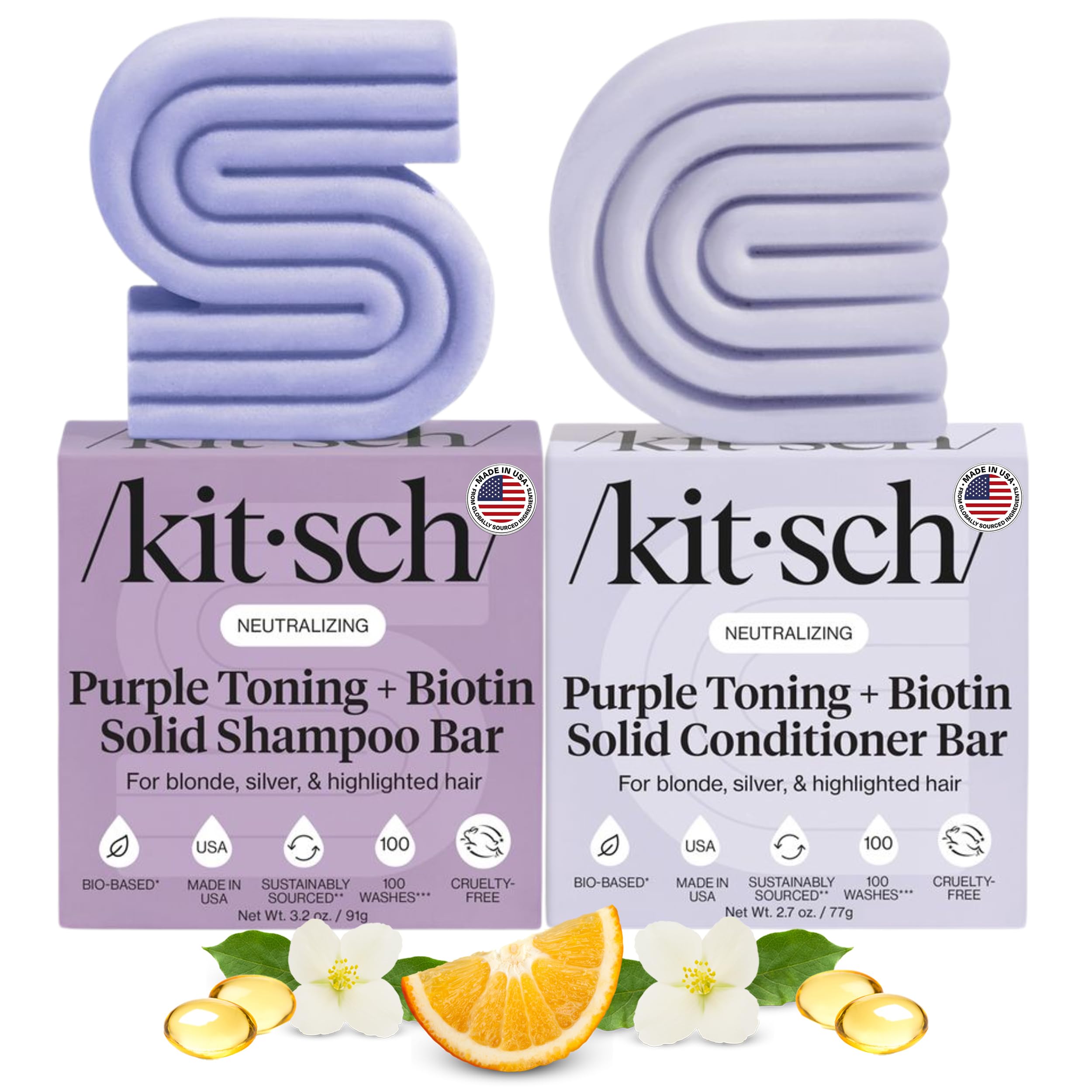 Kitsch Shampoo 175 ml (Confezione Da 1) Viola