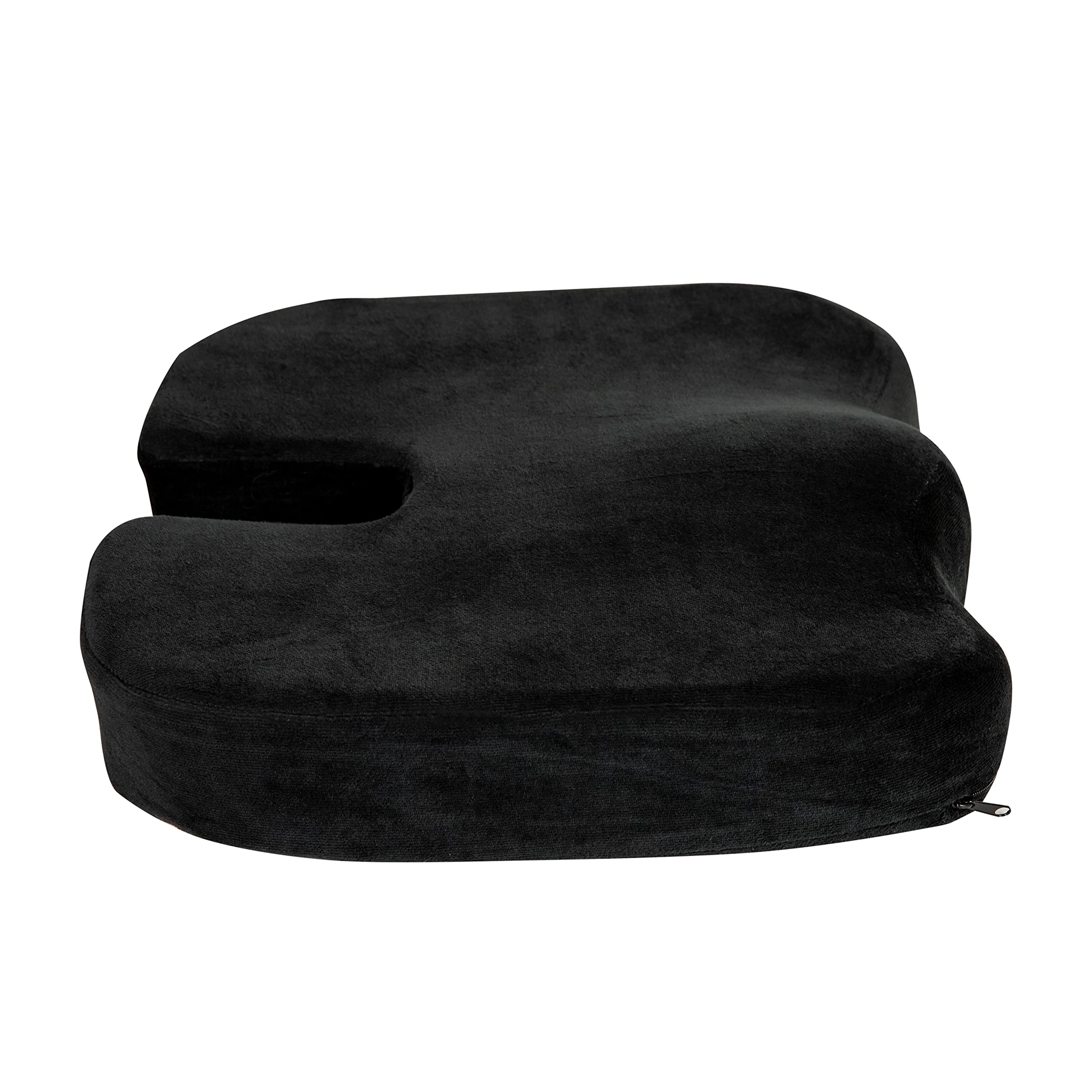 Flash Furniture Susan Coussin d'assise pour Chaise de Bureau en Mousse à mémoire de Forme certifiée CertiPUR-US Noir
