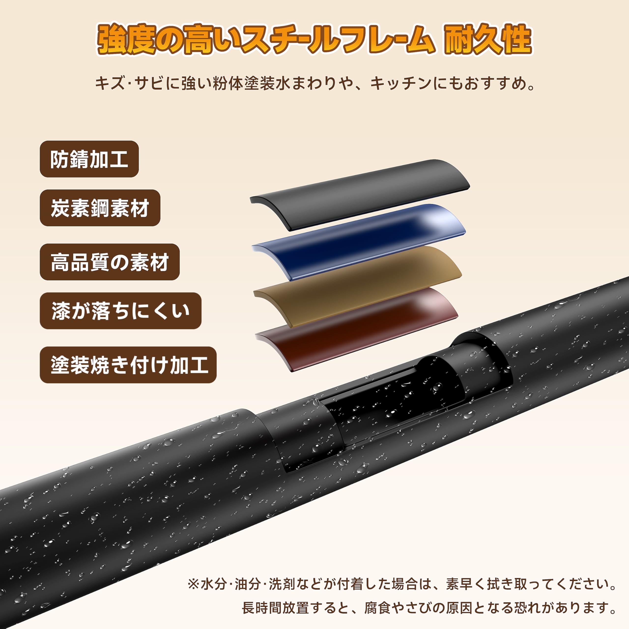 Amazon｜IZEUK スチールラック キャスター付き 5段 高さ伸縮メッシュ