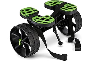 Ulticor Kayak Cart - Puncture-Proof Wheels for Effortless Kayaking