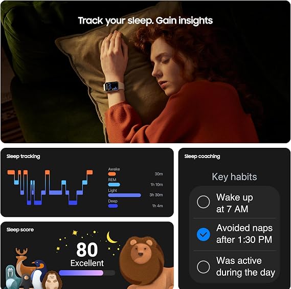 Samsung Galaxy Fit3 Grey Fitness Tracker for Android