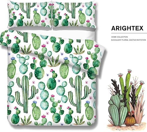 Miniatura 8 de Arightex - Juegos de fundas de edredón y fundas de almohada, Poliéster & Mezcla de poliéster, 2, Completo