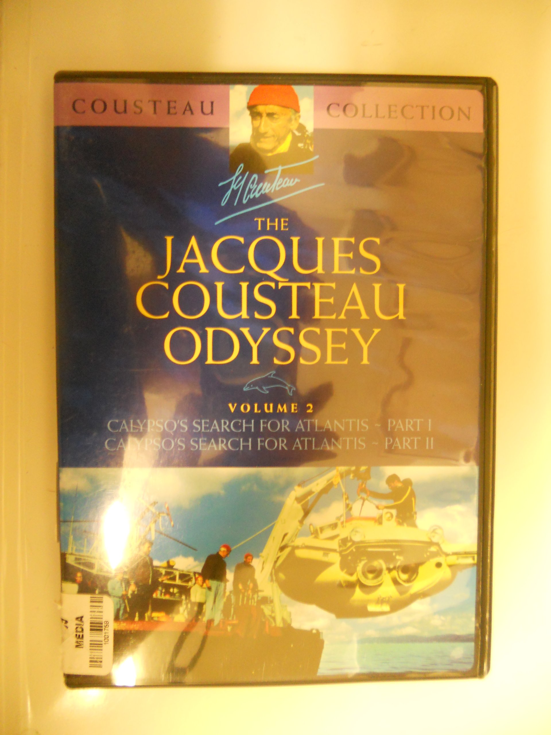 Jacques Cousteau Odyssey Volume 2 Calypso's Search for Atlantis Parts 1 & 2 [DVD]