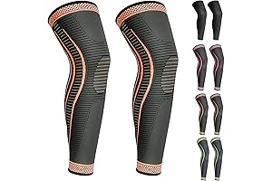 TheraFlex Full Leg Compression Sleeves: Ultimate Knee Brace Support