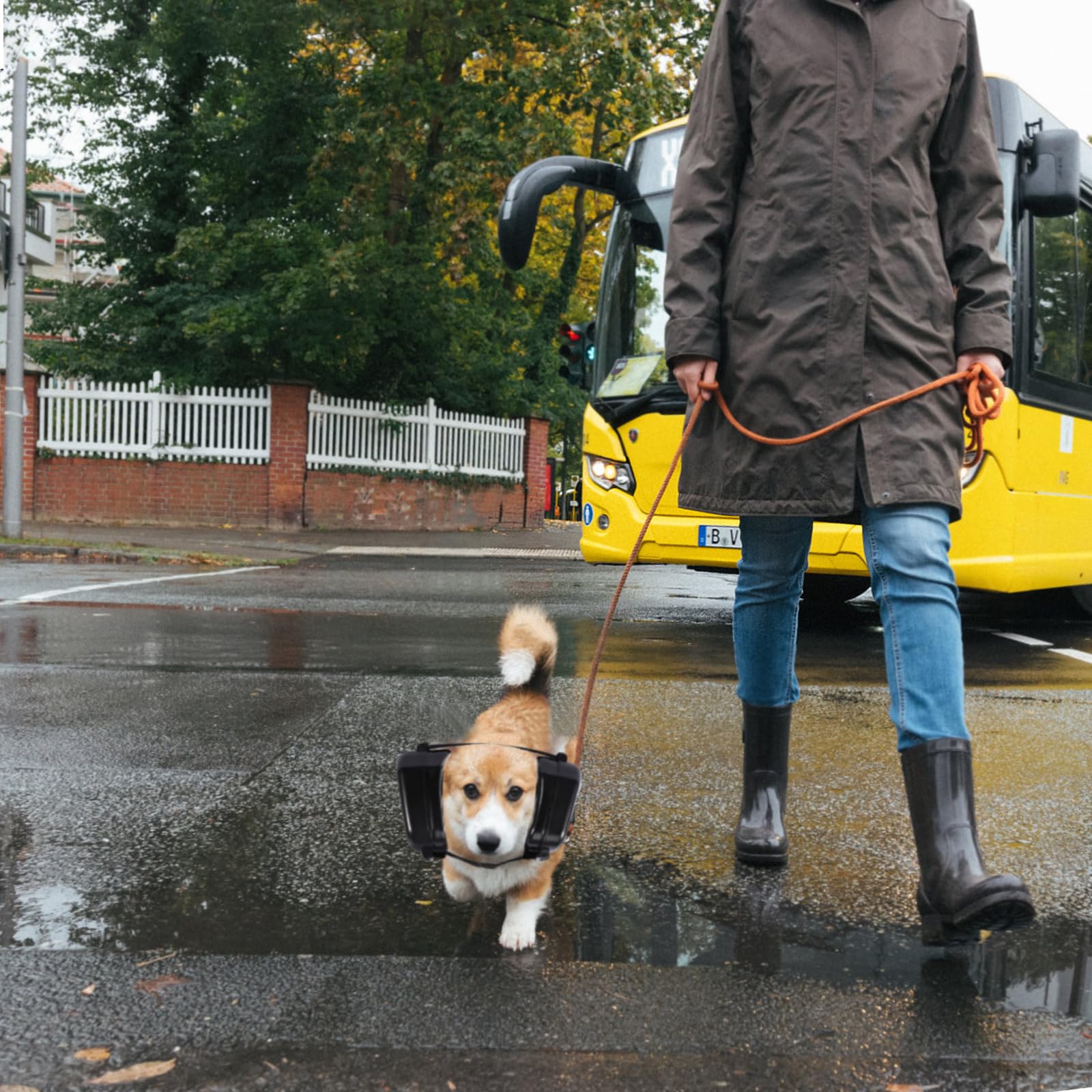 Orejeras de protección contra el ruido de los oídos del perro, protección auditiva para la caza de tormentas eléctricas