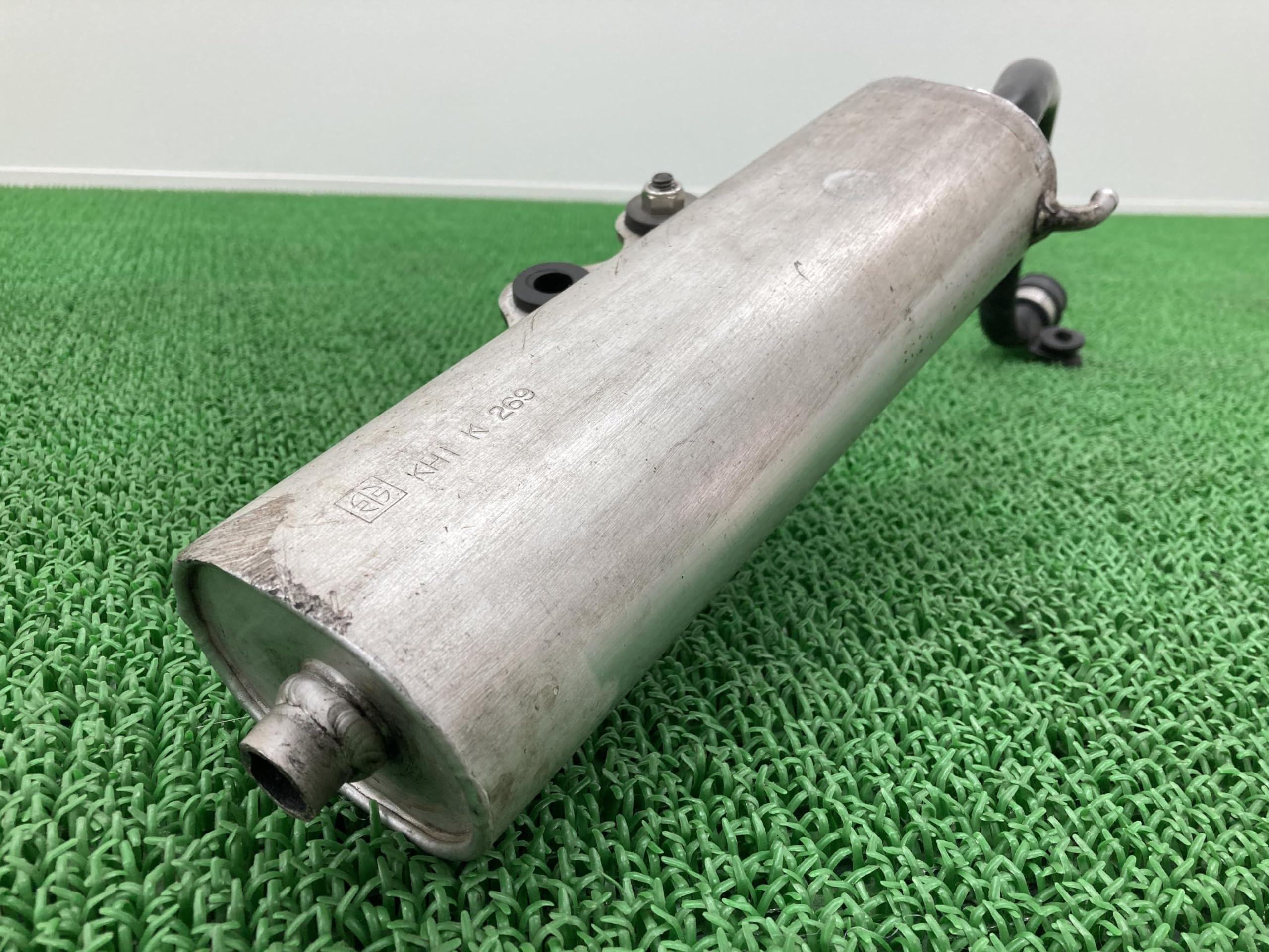 KSR KSR80純正サイレンサー 割れなし K269品番マフラー KSR-2 80 プロ