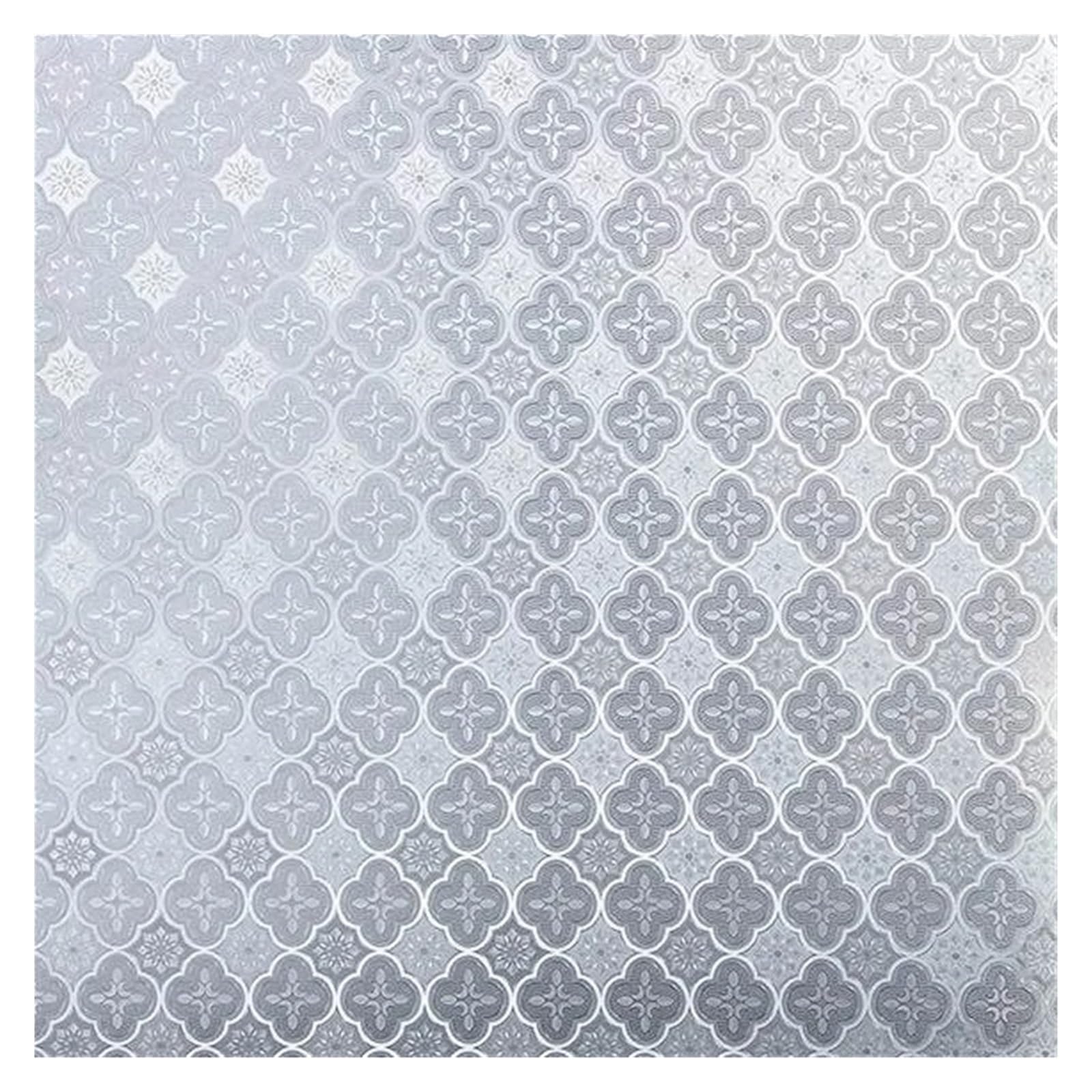 Window Sticker 2pcs Static Clin Glass Film Privacy Stickers Decorative Film On The Window Decor Home for Windows(65x100cm)