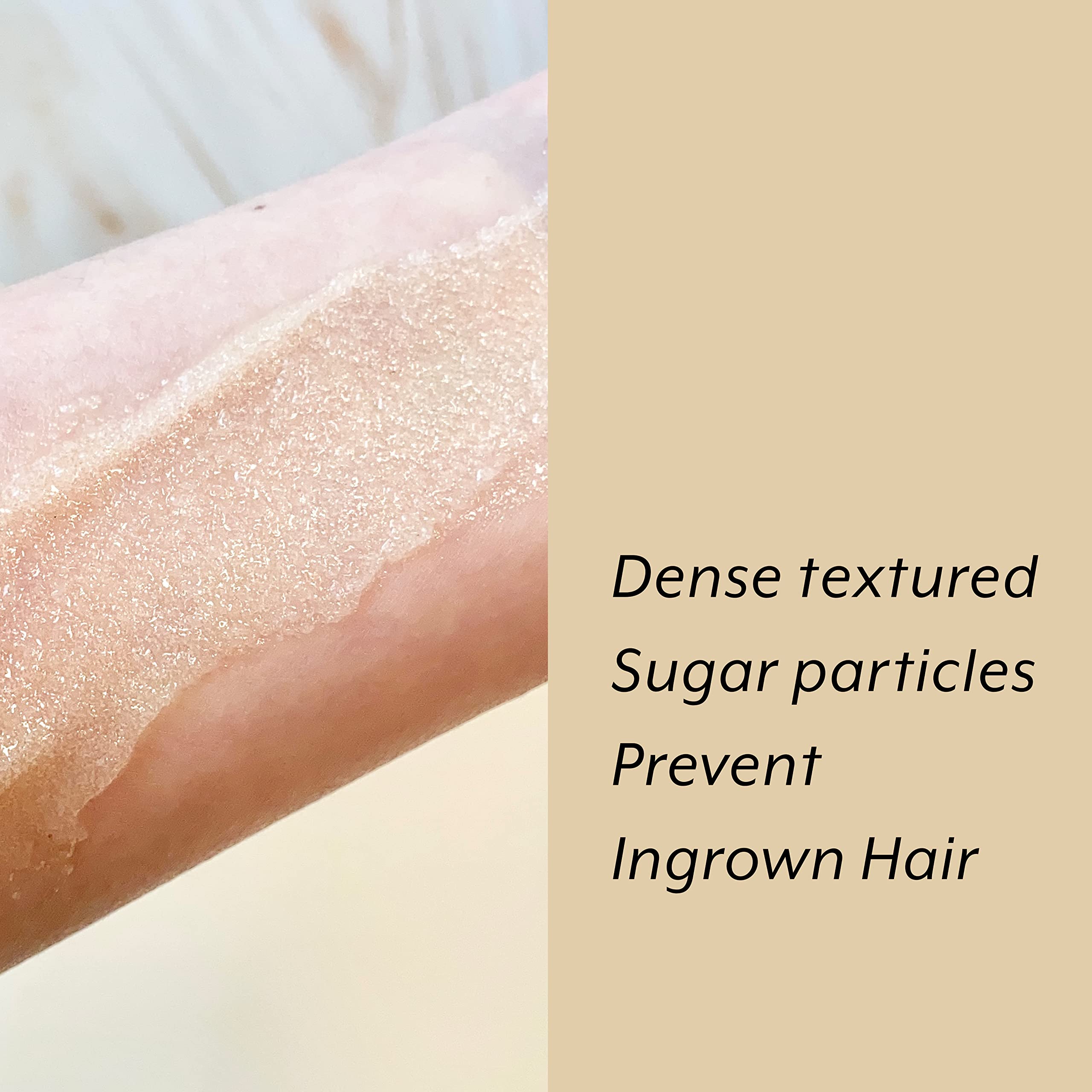 YNOTCARE Exfoliating Sugar ScrubFor Bikini Intimate Area, Sensitive Skin, Prevent Ingrown Hair