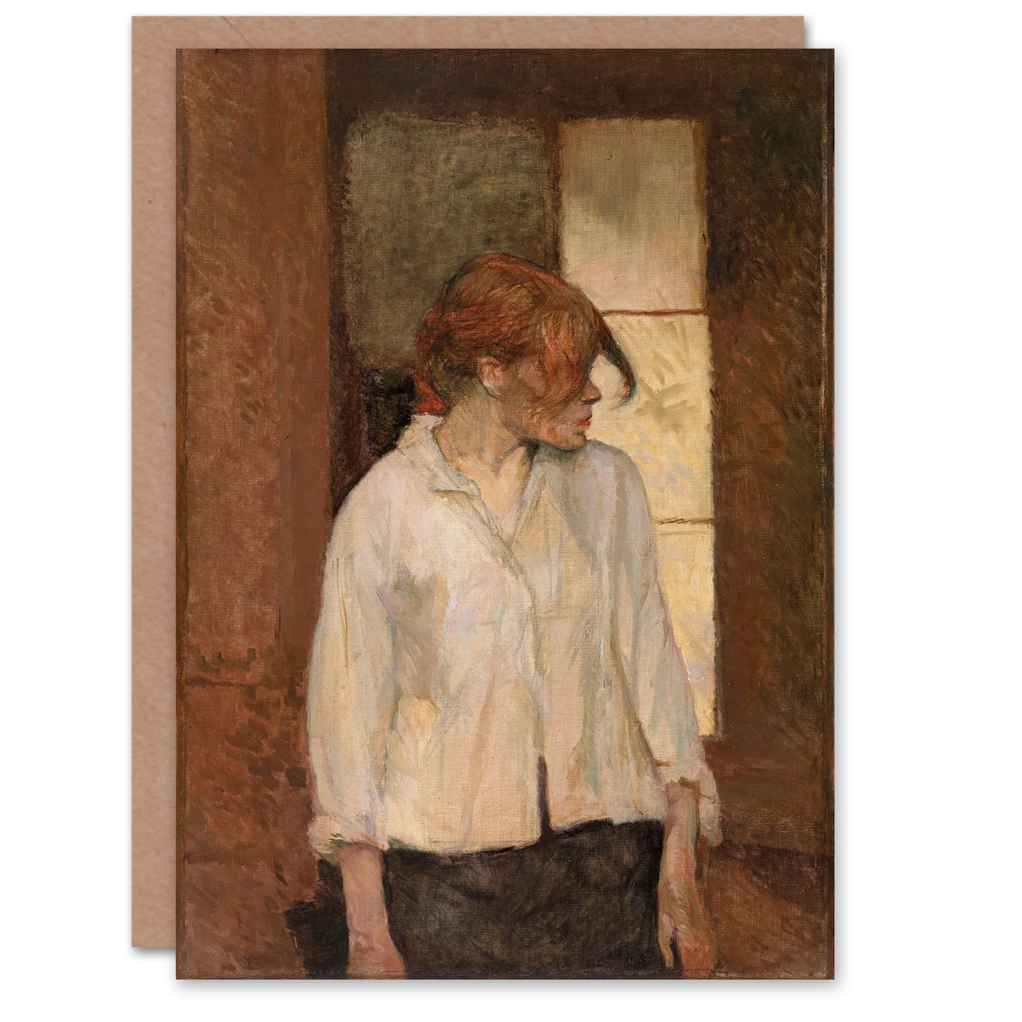Artery8 Toulouse Lautrec Art Card At Montrouge Rosa La Rouge