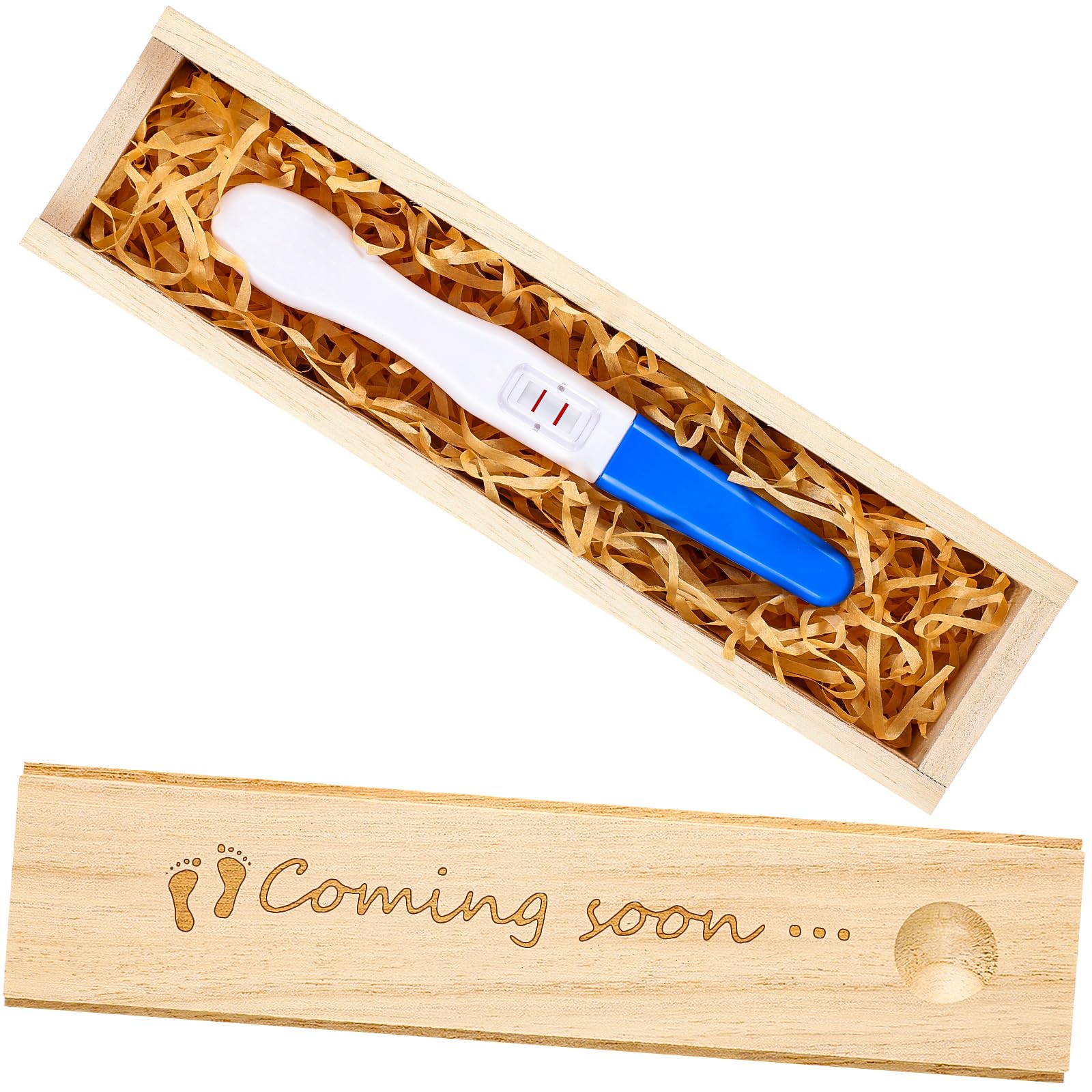 Qunclay Pregnancy Test Keepsake Box Surprise Pregnancy - keepsakes | Mubboo