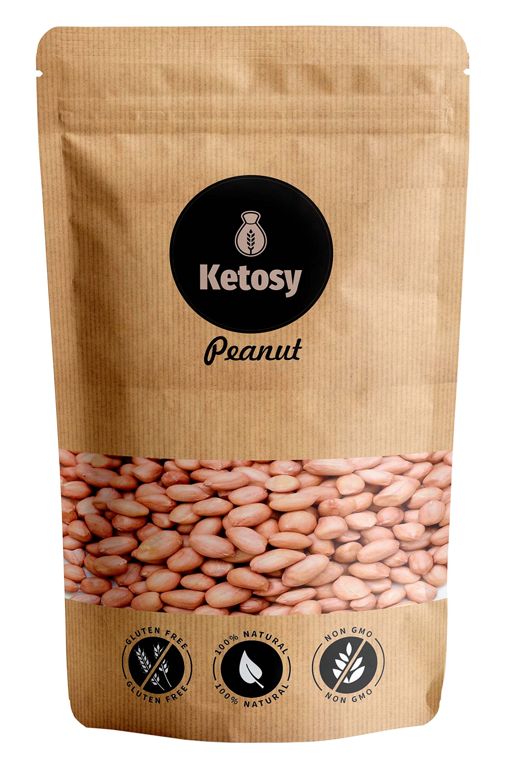 Ketosy Organic Raw Peanut 250g, Ground Nut, Moongfali Dana
