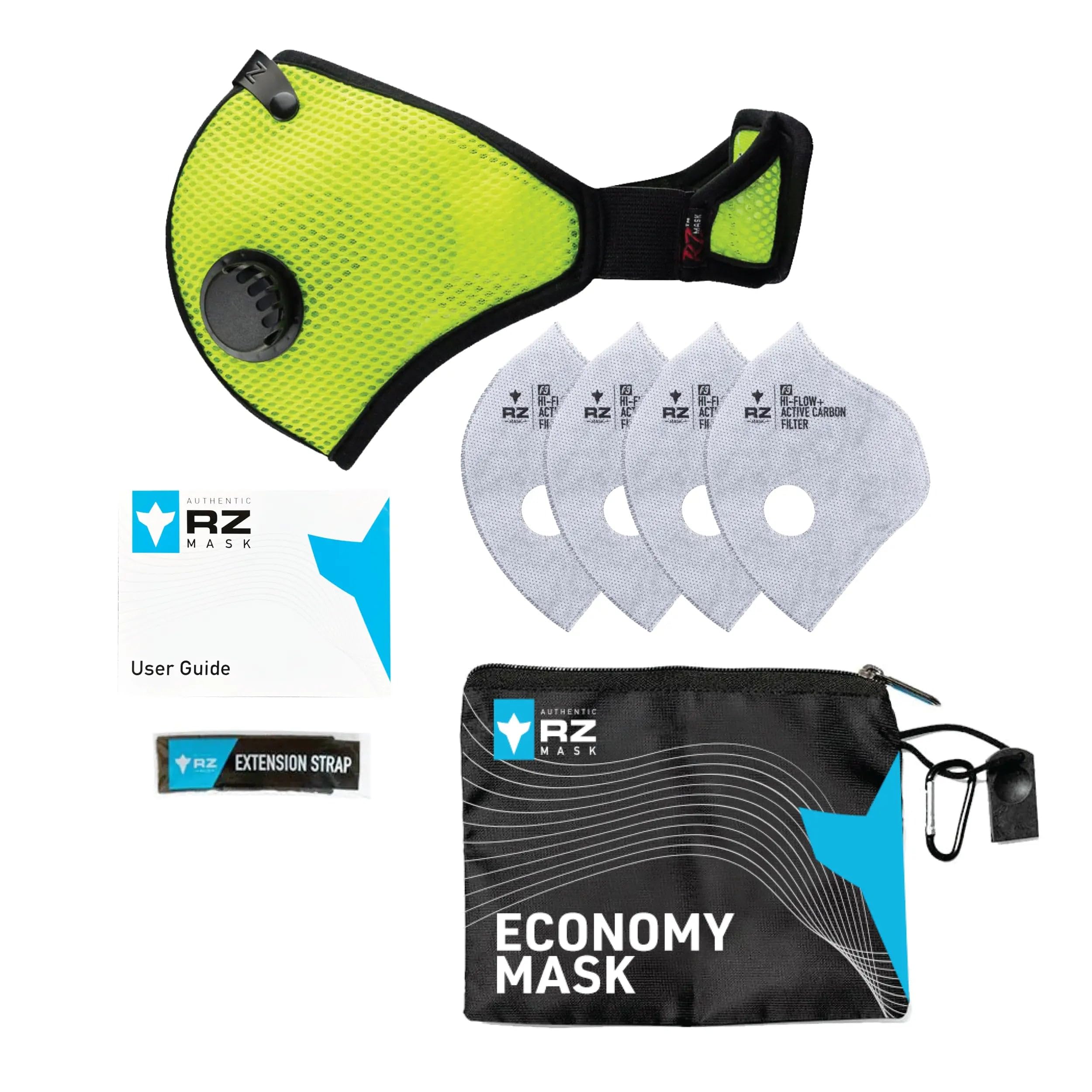 RZ Mask M2 Economy Pack - Reusable Dust Mask for Woodworking, Home Improvement, DIY, Landscaping, Pollution