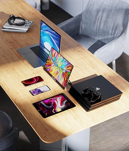 Miniatura 6 de InnoView Paquetes de monitores portátiles y de computadora 156 pulgadas y 27 pulgadas 2 unidades FHD 1920 x 1080p bisel delgado de 178 de visión