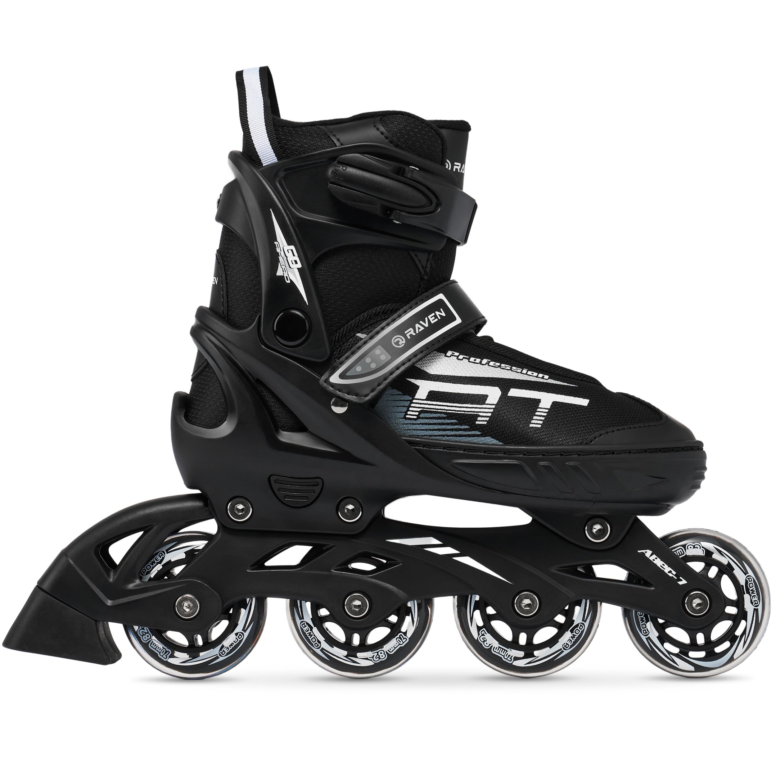 RAVEN Profession Inlineskates Inliner für Kinder und Erwachsene OPTIONAL 2in1 mit Schlittschuhen verstellbar