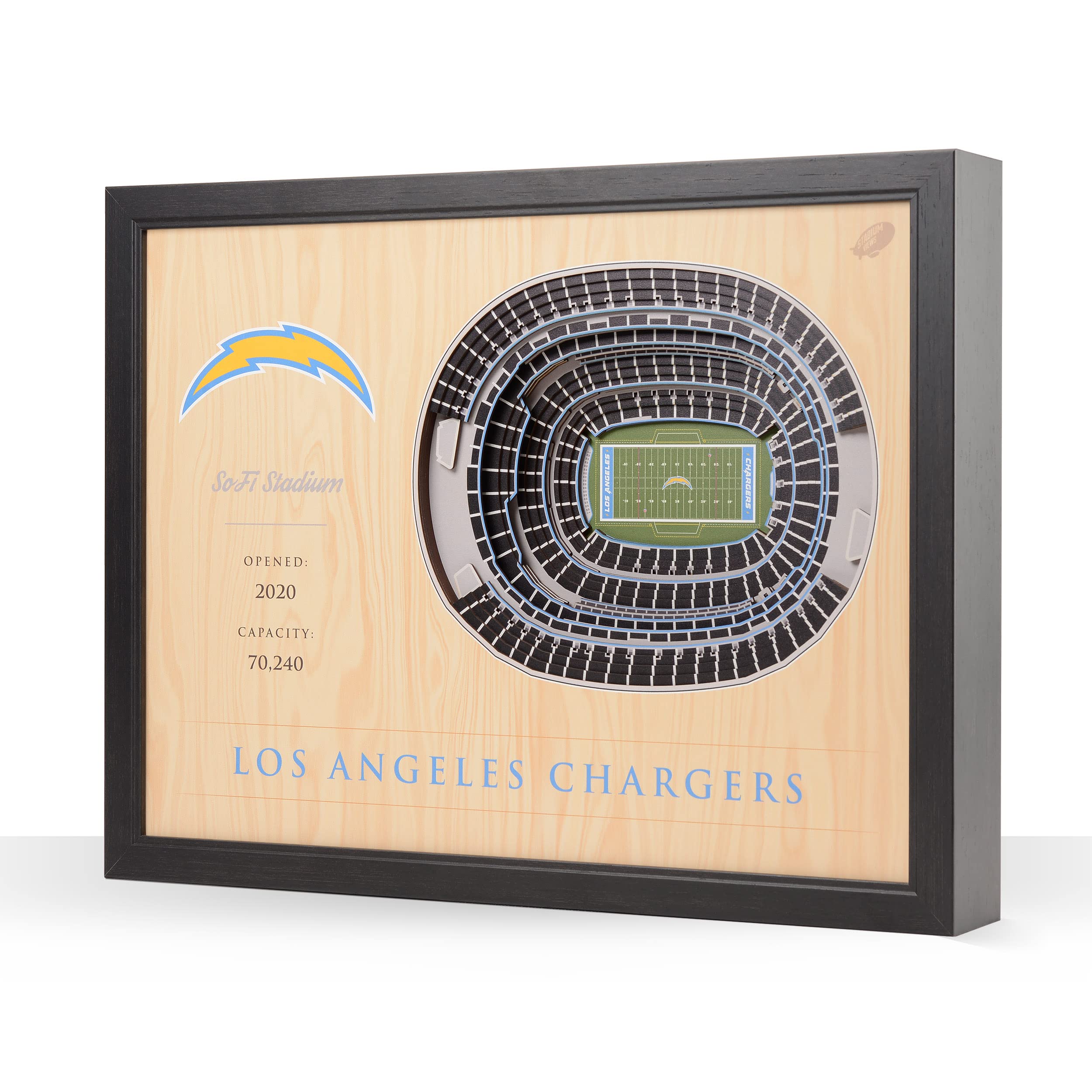 YouTheFanNFL 25-Layer StadiumView Wall Art