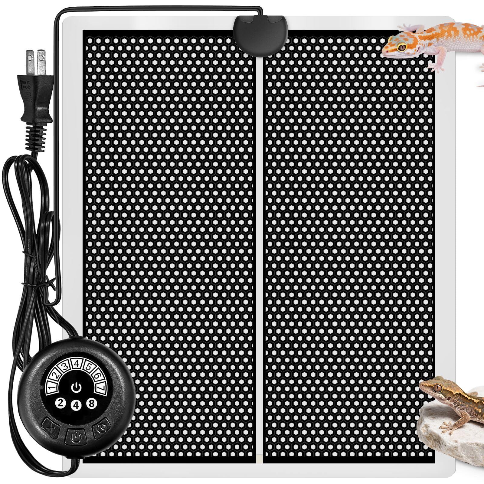 パネルヒーターと温度自動調整器 ペット用パネルヒーター デジタル温度表示 【ハレゾラTBP公式店】 0.5