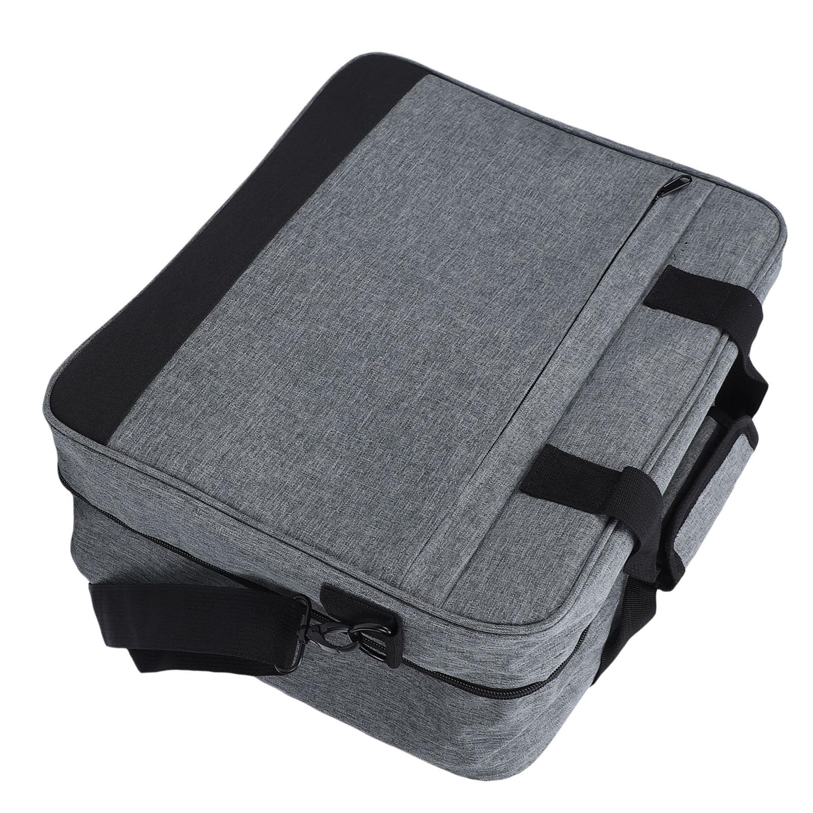Buachois Bolsa de Mezclador DJ con Divisor Extraíble, Protección Padded, para Equipos de Música y Micrófonos, Polyester, 15.5x33x40cm, para Podcasters y Músicos