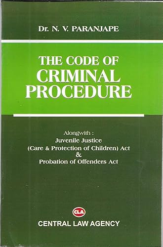 Dr. N.V. Paranjape's The Code of Criminal Procedure published by Central Law Agency