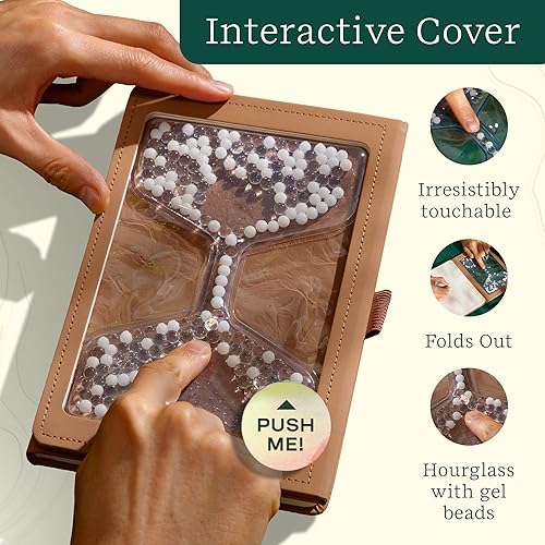 Miniatura 9 de Lifelines Diario sensorial "Shake It Up Meadow, con cubierta táctil y papel en relieve + paquete de bolígrafo