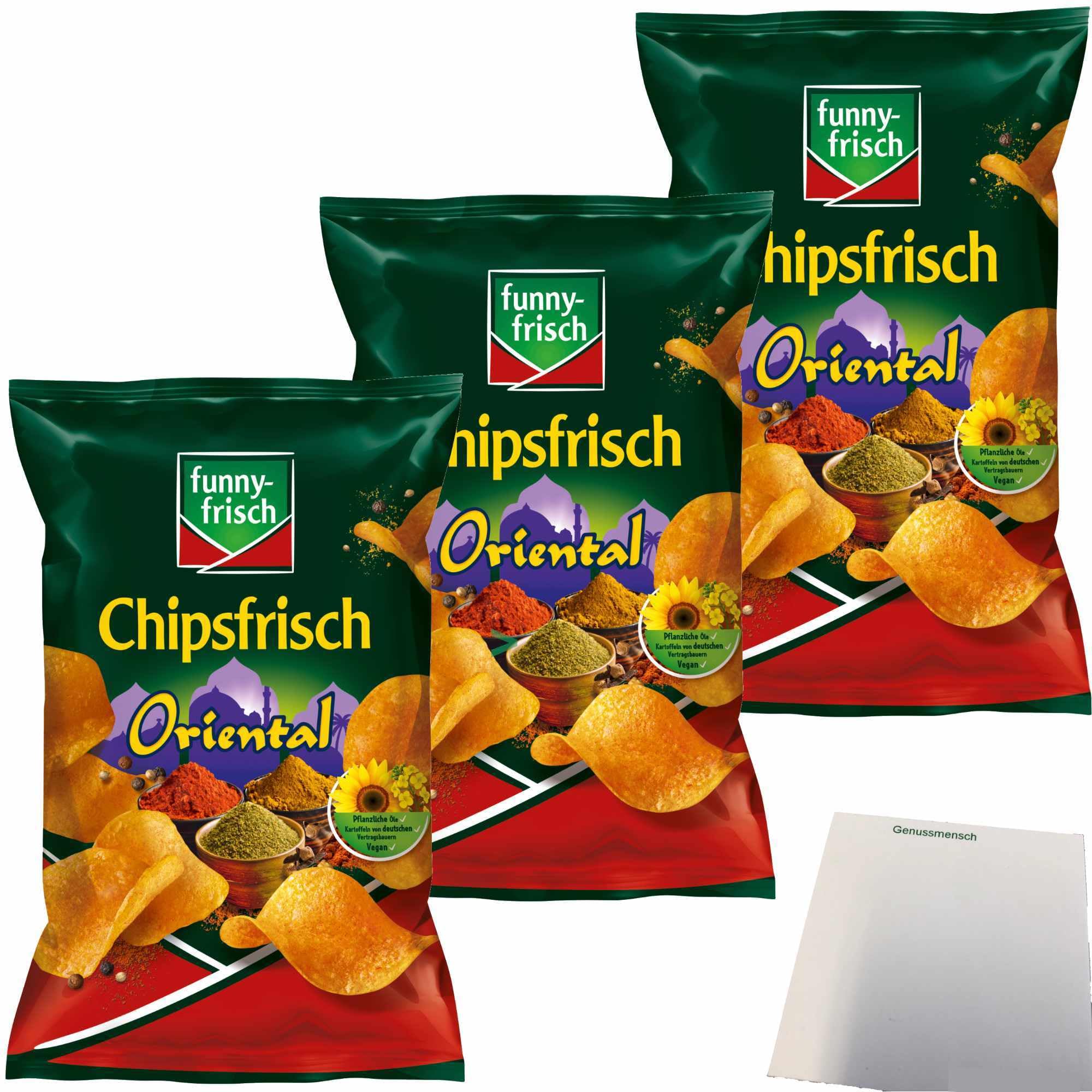 Funny-frisch Chipsfrisch Oriental 3er Pack — Oriental-Geschmack, 3x150g