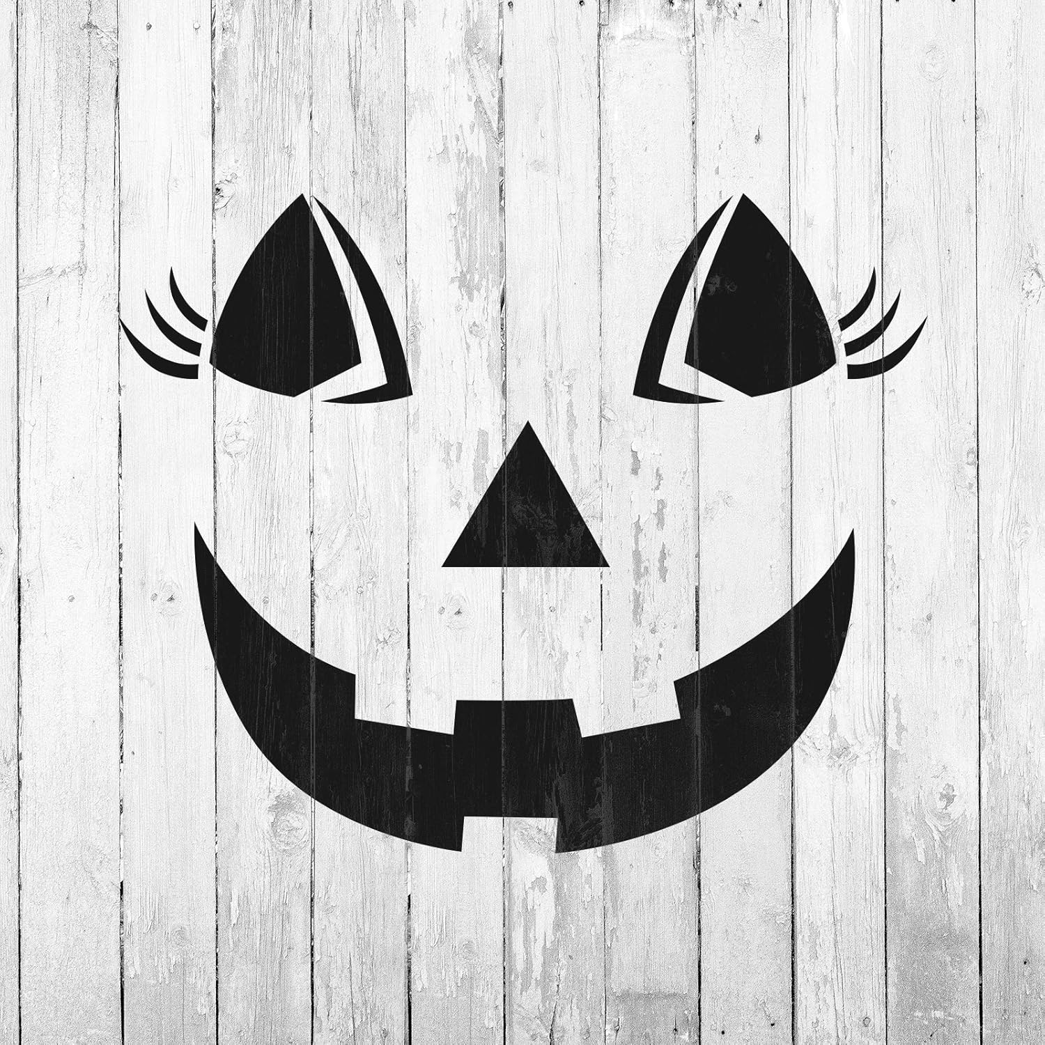 Jack O Lantern Pumpkin Stencil - Halloween Decorations, Stencils for Canvas, Halloween Stencils, Enhance Fright Night with Spooky