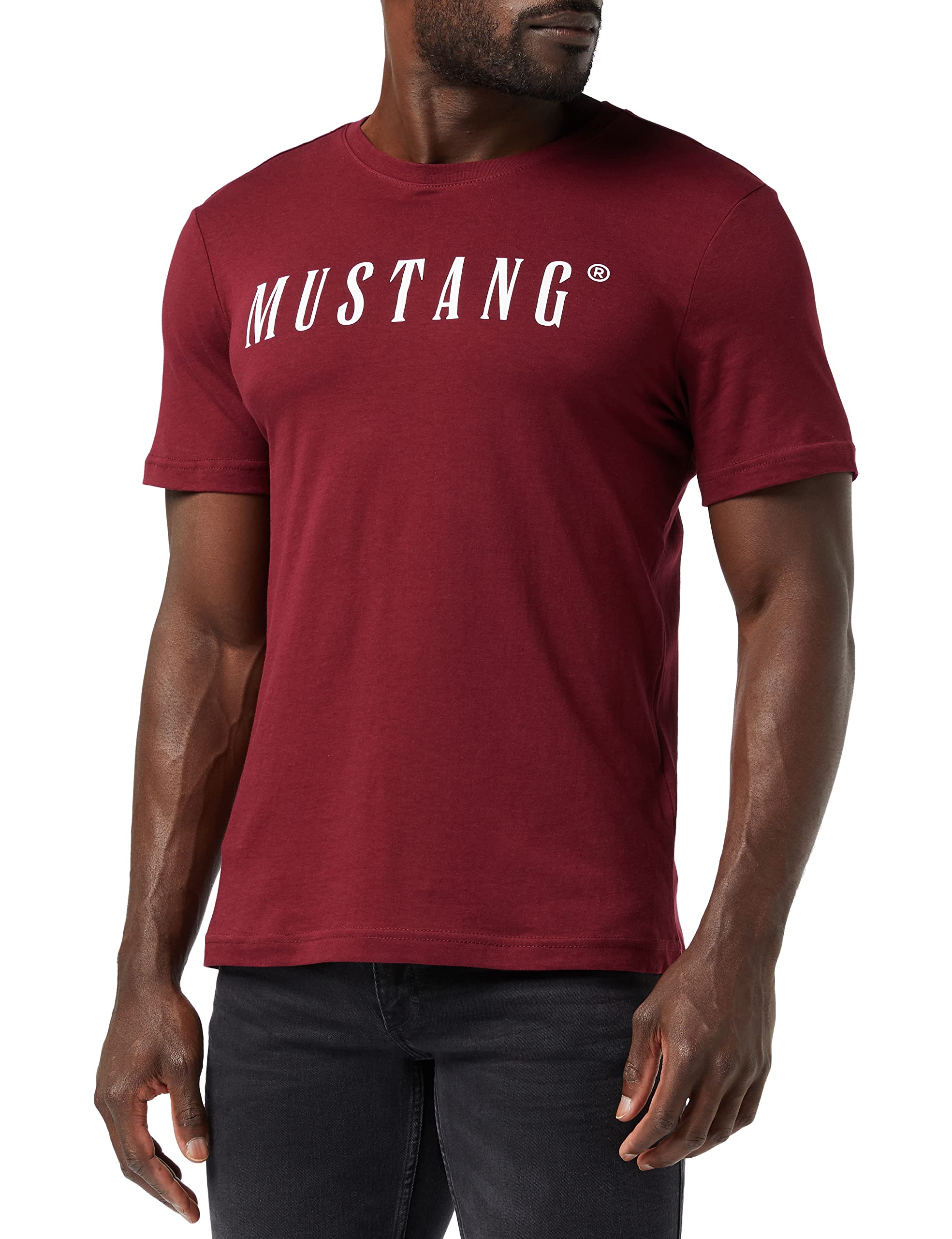 MUSTANG Hombre Alex C Logo Tee 1013221 Camiseta