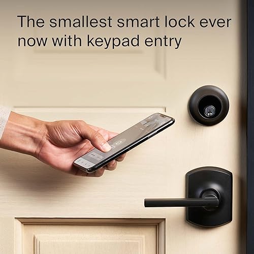 Miniatura 2 de Level Lock Connect WiFi Smart Lock y teclado para entrada sin llave, control remoto desde cualquier lugar, resistente a la intemperie, compatible